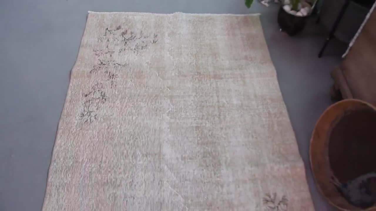 トルコヴィンテージラグ 142 × 254 ベージュ アナトリア地方 トルコヴィンテージラグ 142 × 254 ベージュ アナトリア地方 【公式通販】